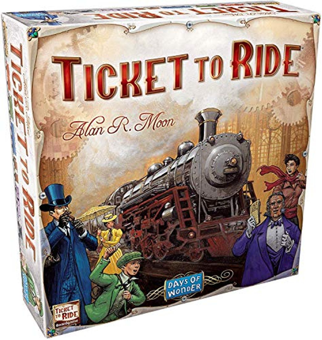 Social Ticket to Ride Europe. Juego de mesa de estrategia sobre ferrocarriles