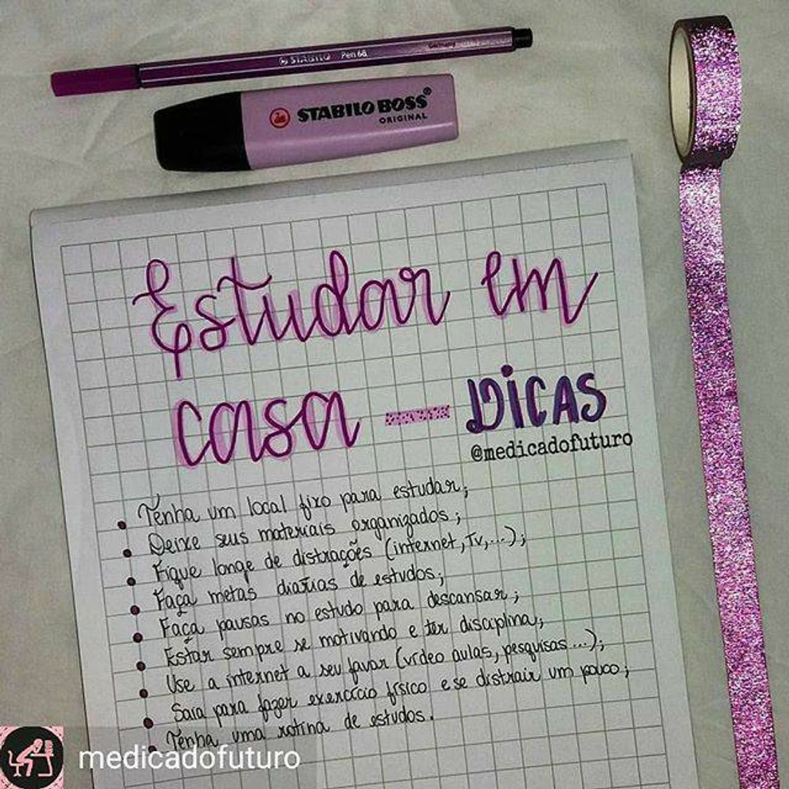 Fashion Dicas de estudos