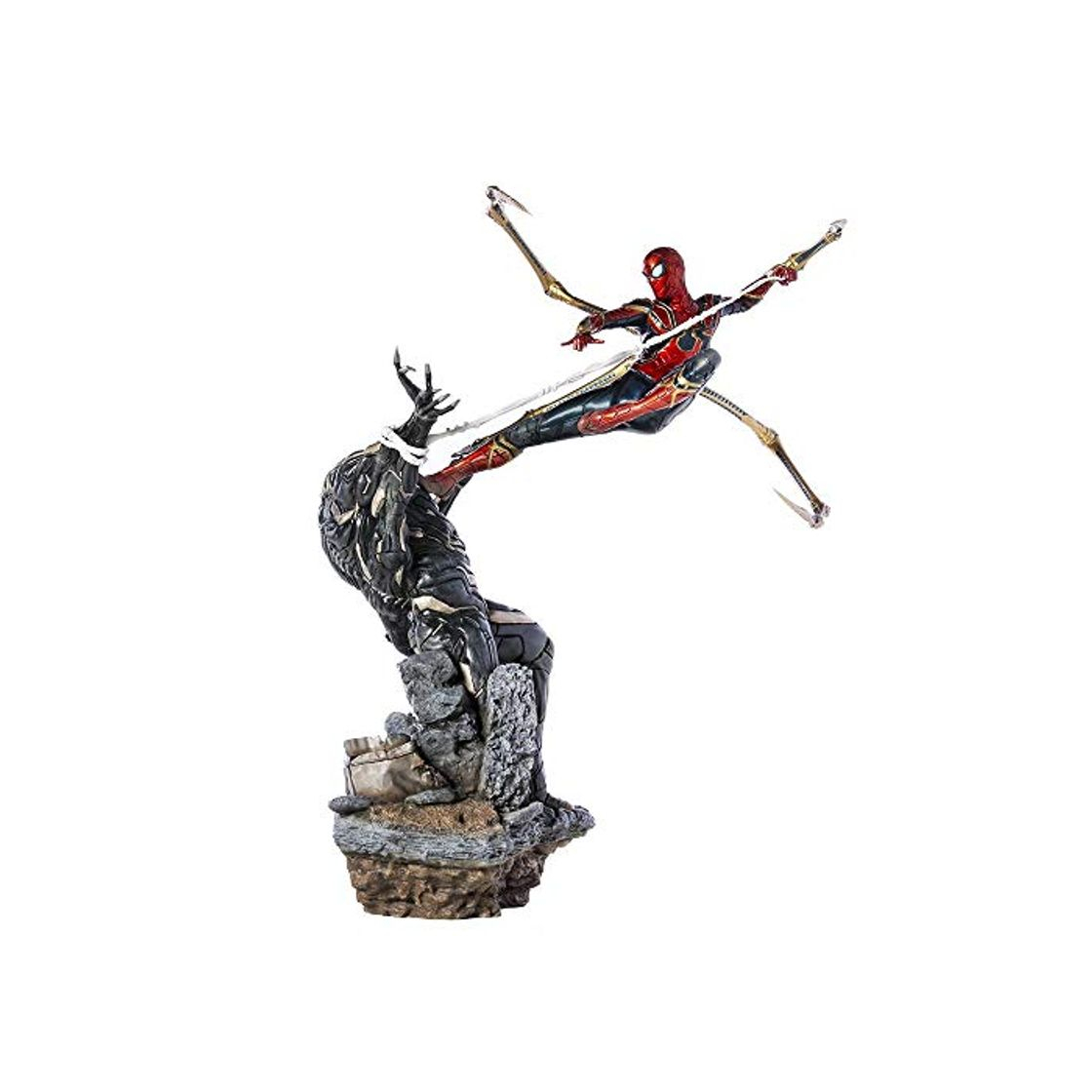 Product Iron Studios 19019-10 Estatua Iron Spider vs Outrider 36 cm. Vengadores