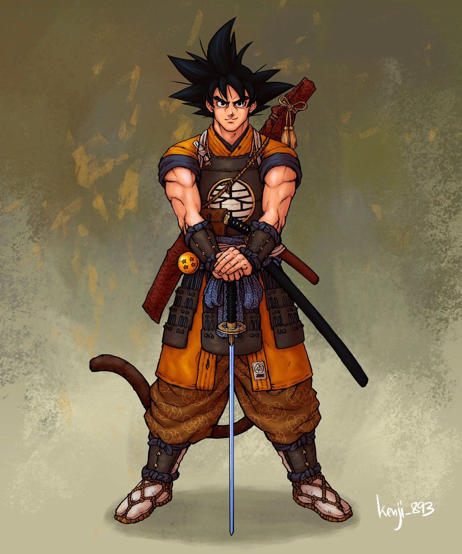 Fashion DBZ samurai 