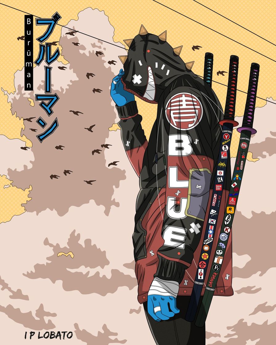 Fashion Urban samurai 2020 buruman series 