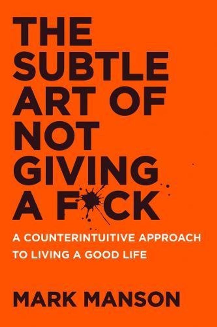 Books The Subtle Art of Not Giving A F*ck