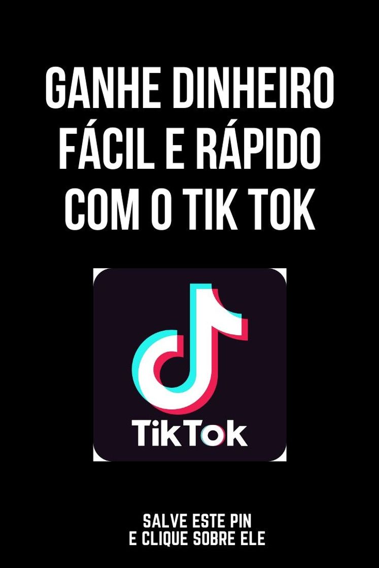 Moda Ganhe dinheiro usando o Tiktok