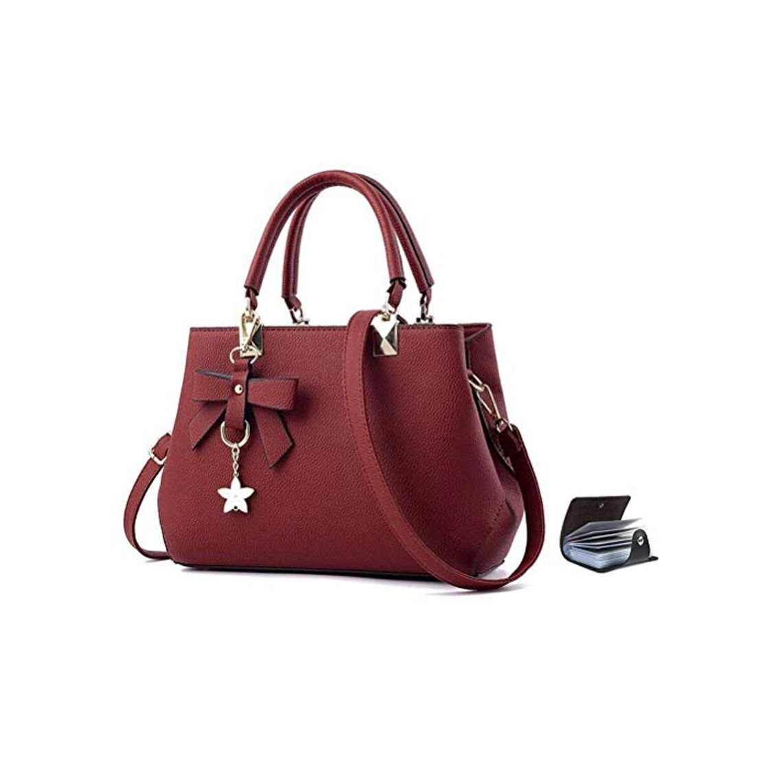 Fashion URAQT Bolsos de Mujer, Bolso Señora Tote, PU Piel Bolso de Hombro