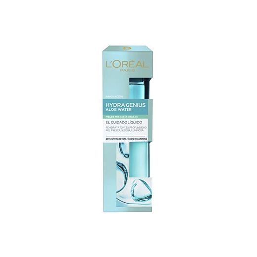 L'Oreal Paris Dermo Expertise Hydragenius Aloe Water - Cuidado Líquido Hidratante para