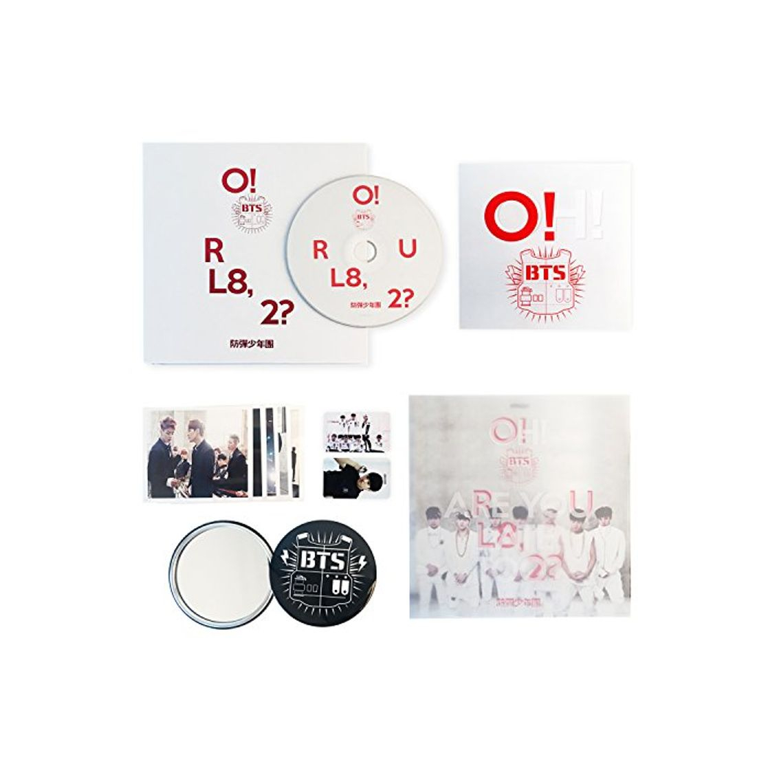 Electrónica BTS 1st Mini Album - [ O!RUL8,2? ] CD