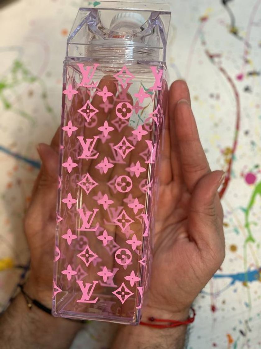 Social Louis Vuitton inspired milk carton