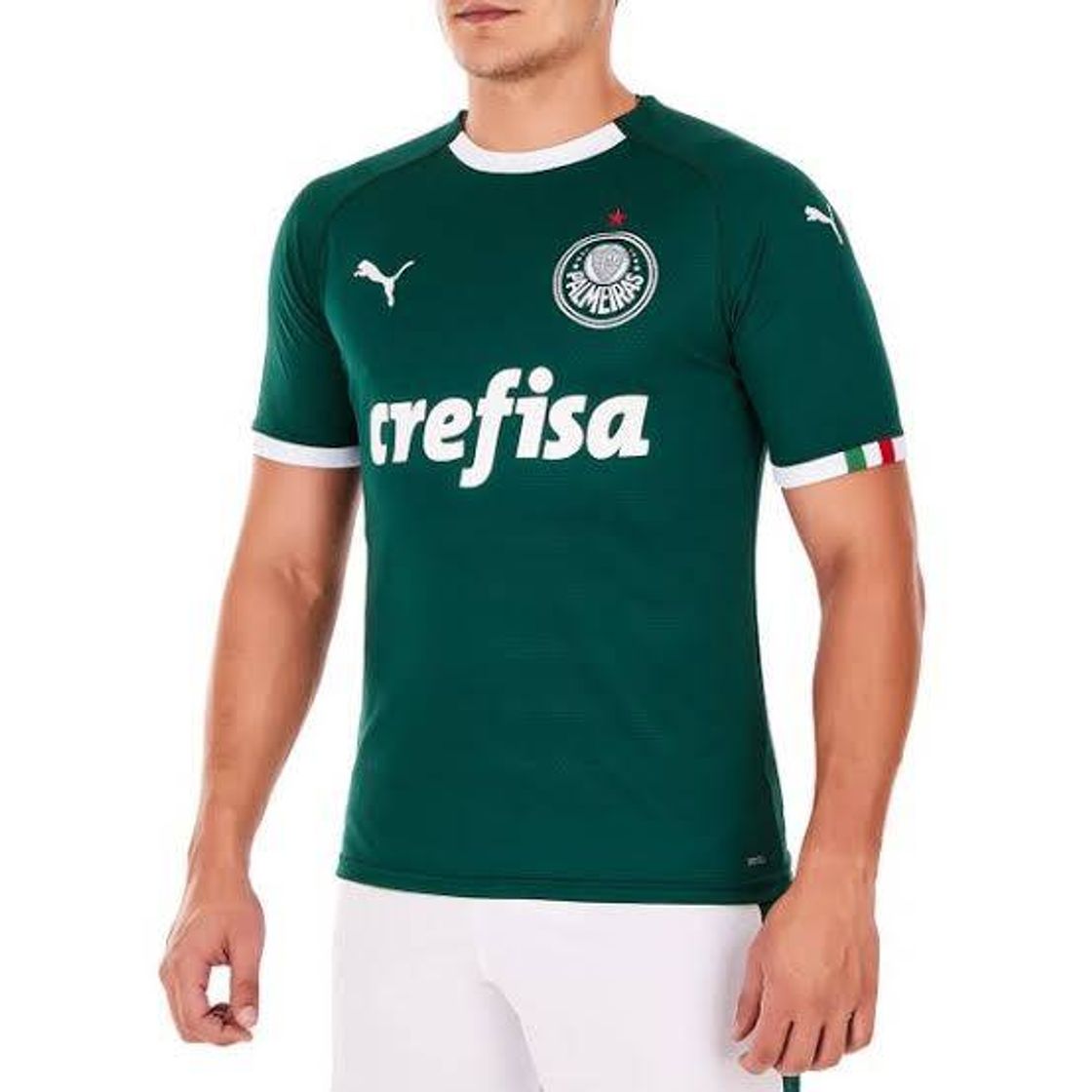 Fashion Puma Palmeiras Replica elimina Jersey II Puma White