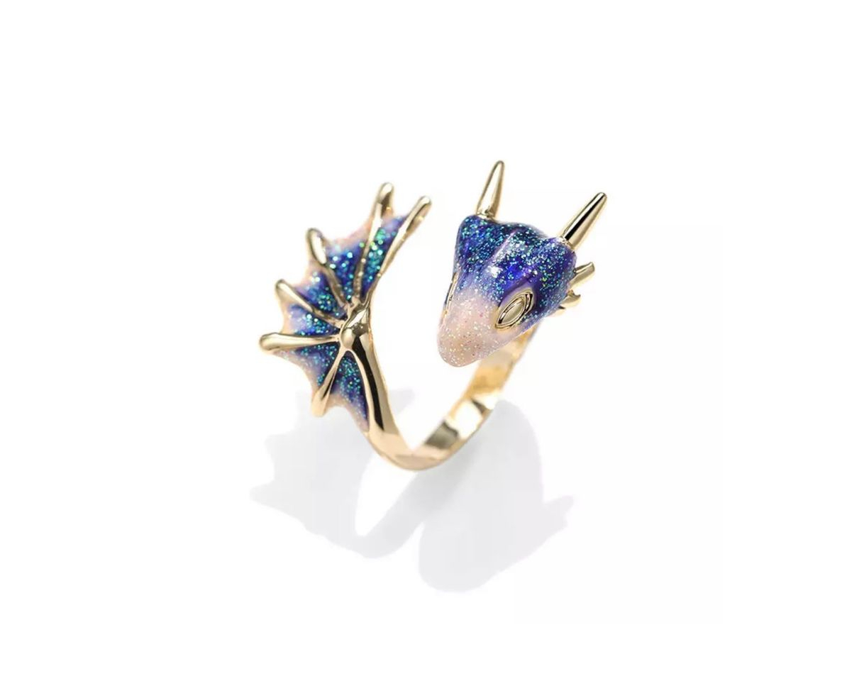 Productos Anillo de dragón azul