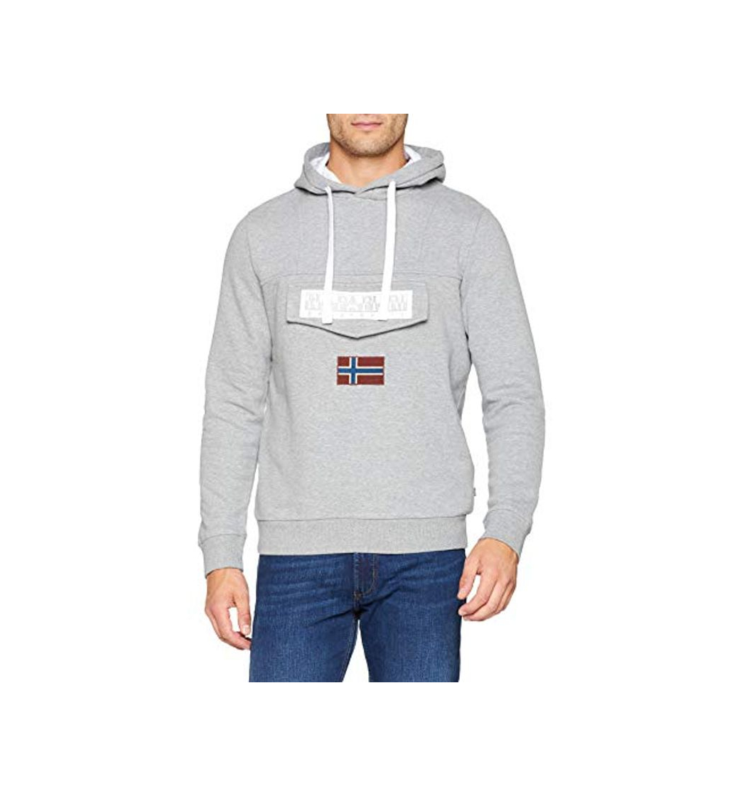 Moda Napapijri Burgee, Sudadera, Gris