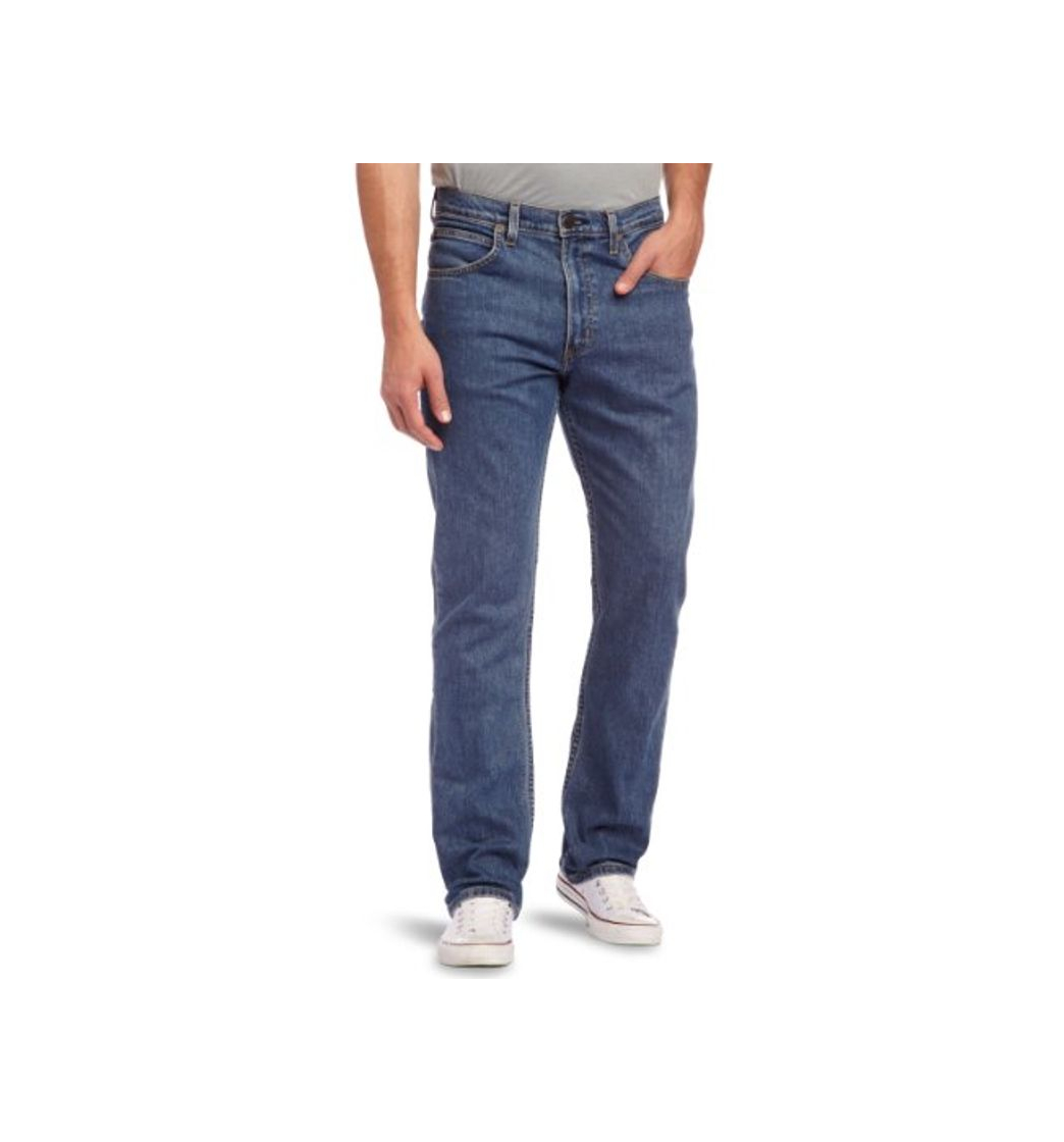 Product Lee Brooklyn Straight Hombre Vaqueros, Azul