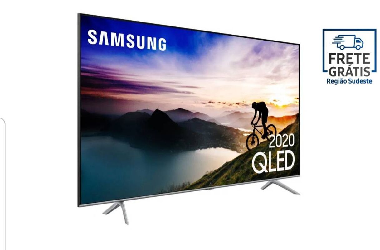 Social 
￼

Smart TV 85" QLED 4K Q70T, Pontos Quânticos, HDR, Design