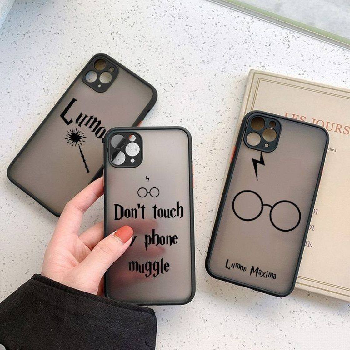 Fashion Capinha Celular Harry Potter 👓⚡