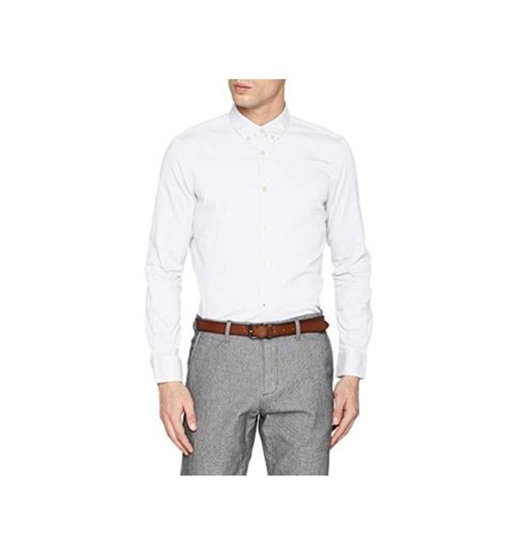 Fashion Tom Tailor Casual 1008320 Camisa, Azul