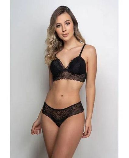 Lingerie em Renda elástica