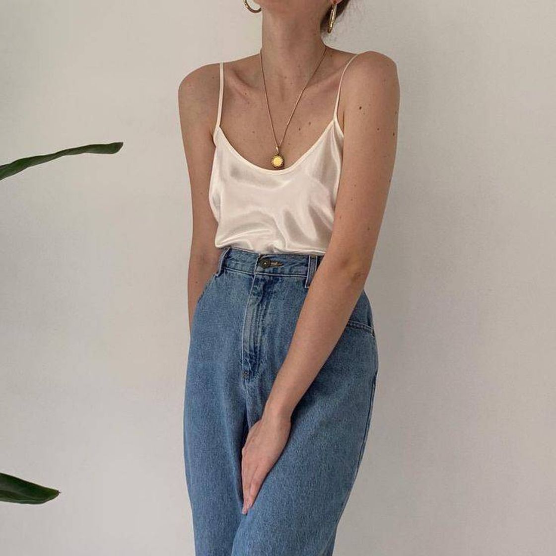 Social Mom jeans elegante 