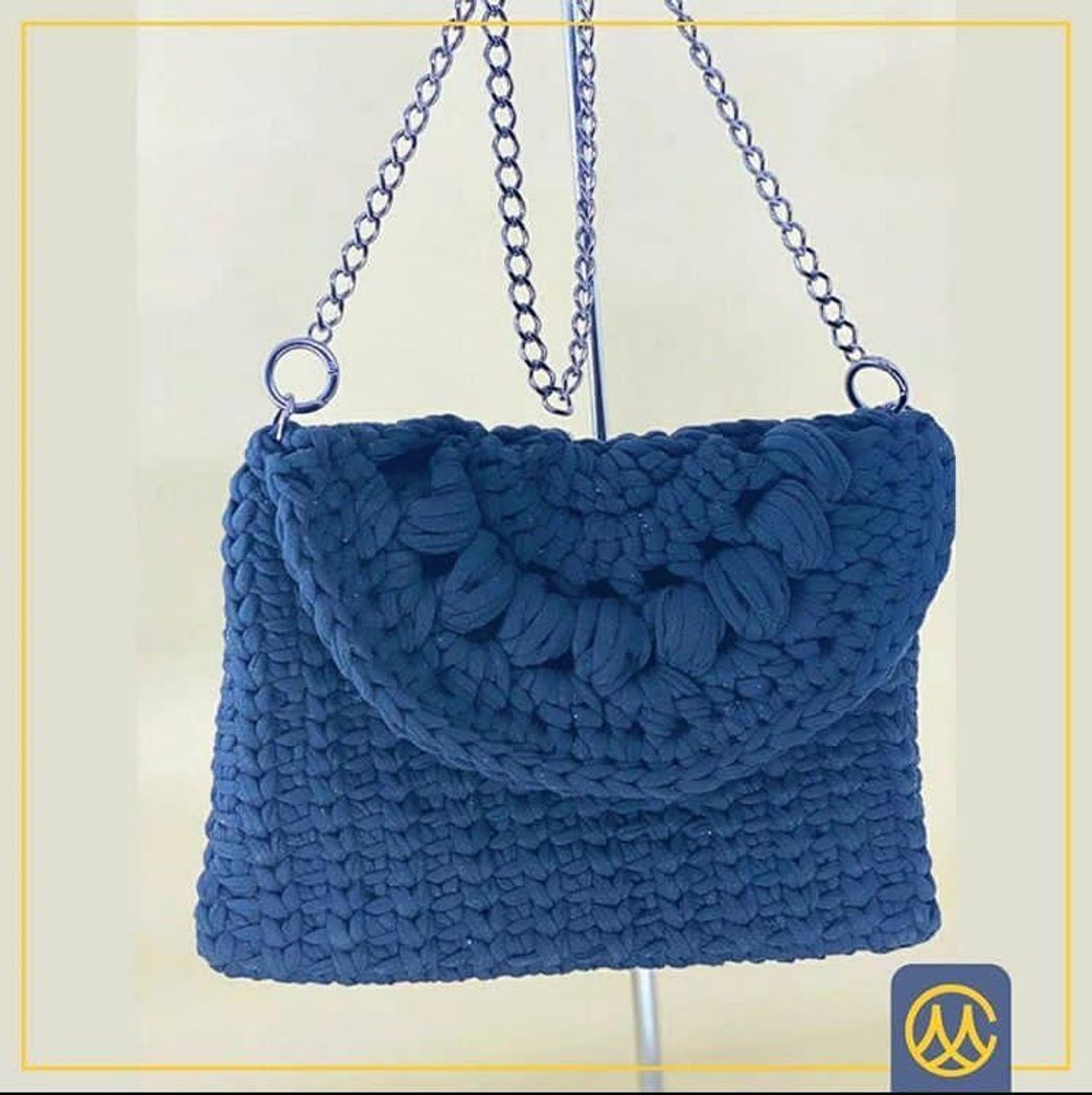 Fashion Essa bolsa é confeccionado por McCrochet 