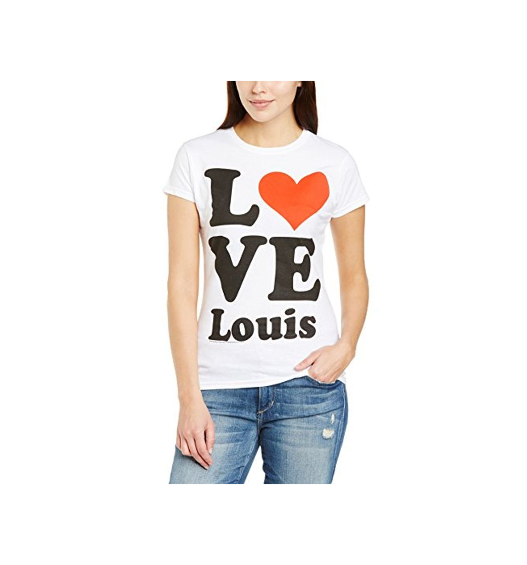 Moda One Direction One Direction Womens T-Shirt Love Louis - Camiseta para mujer