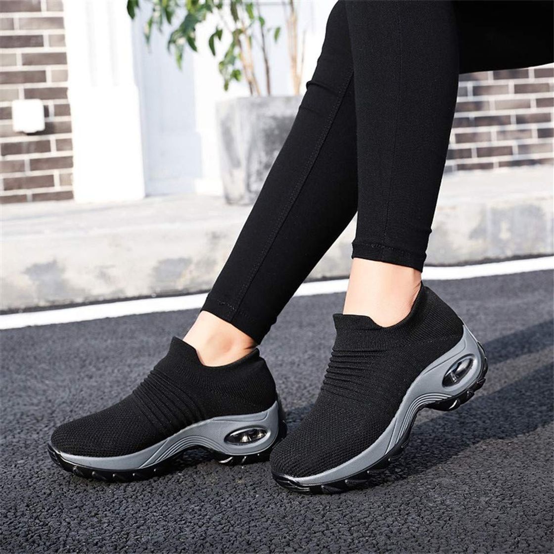 Social Zapatos Deporte Mujer Zapatillas Deportivas Correr Gimnasio Casual Zapatos para Caminar Mesh