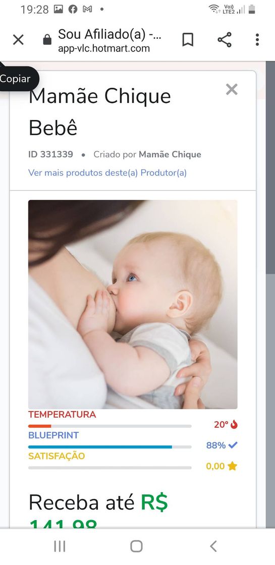 Social Mamãe chique bebê