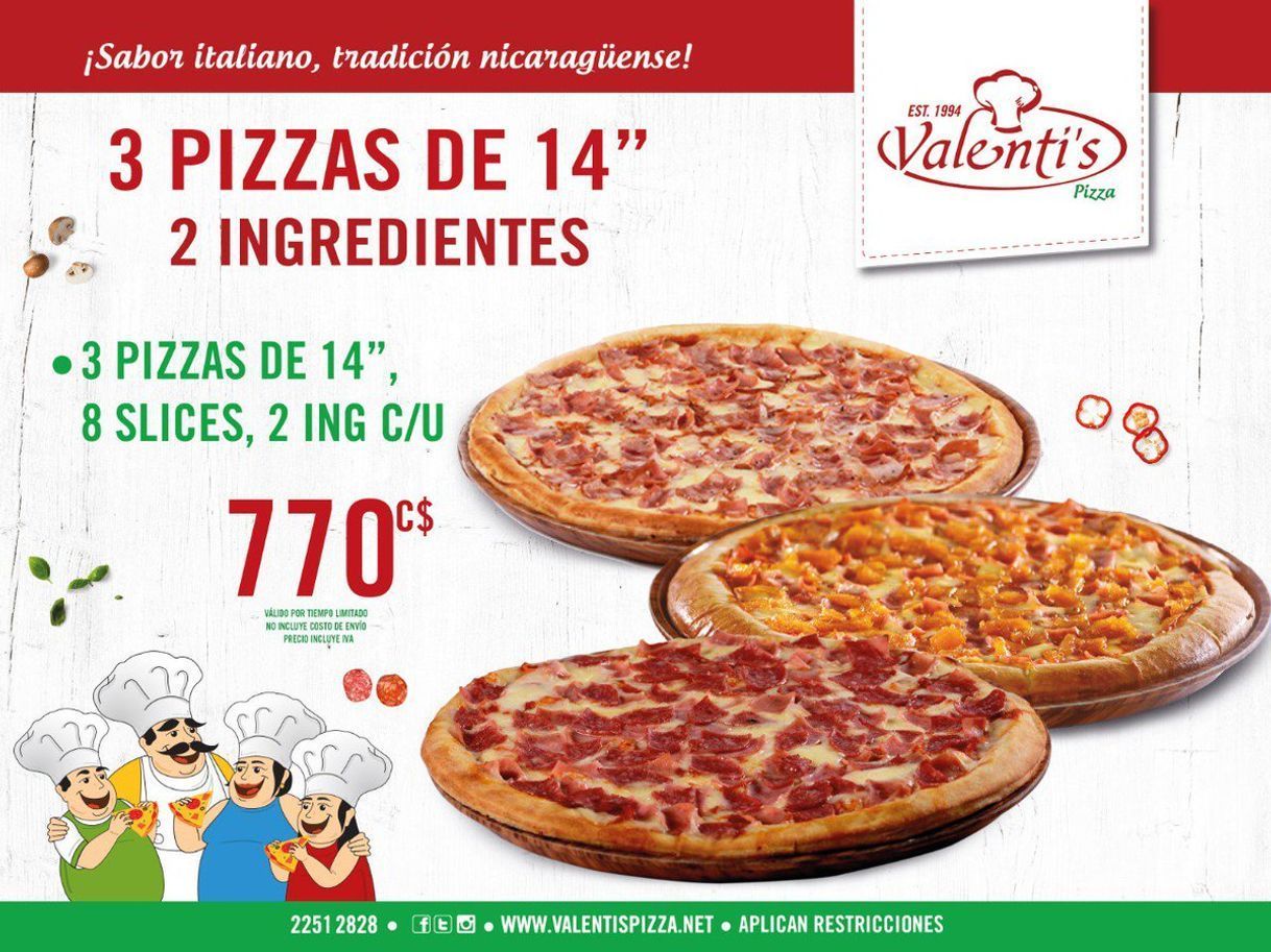 Restaurantes Pizza Valentis