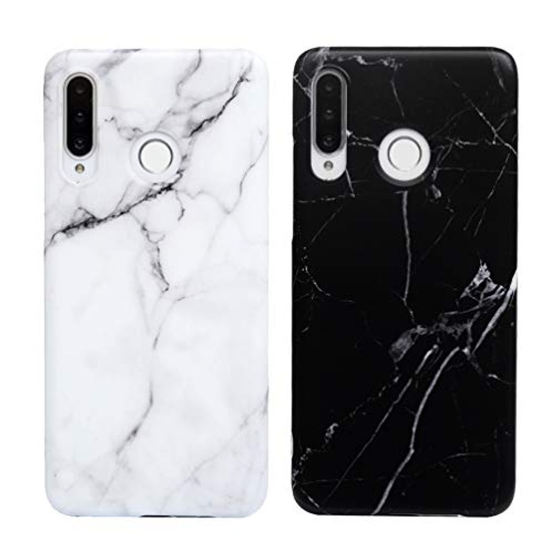 Producto KARELIFE Funda para Huawei P30 Lite Carcasa Silicona Mármol