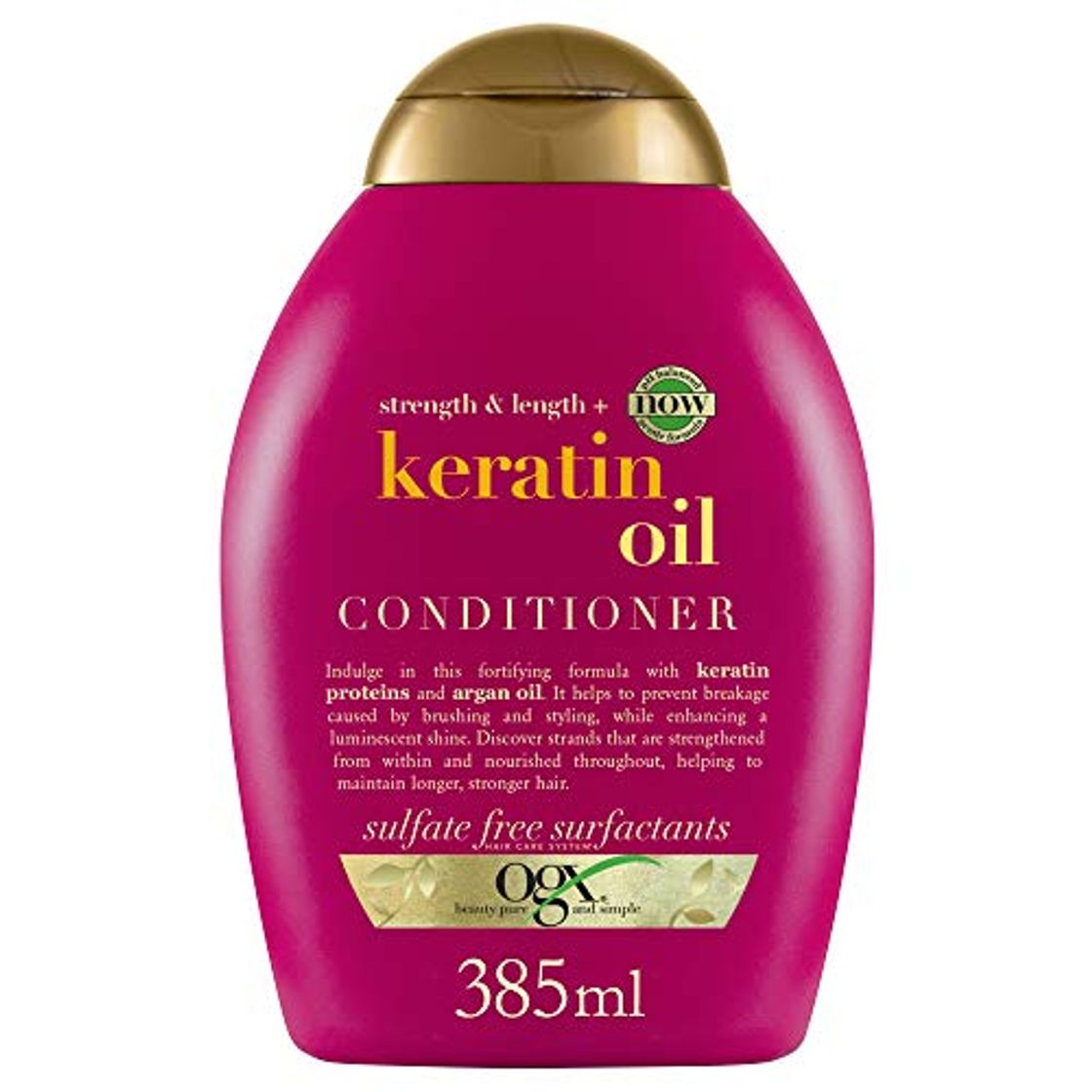 Social OGX - Acondicionador Aceite de Keratina