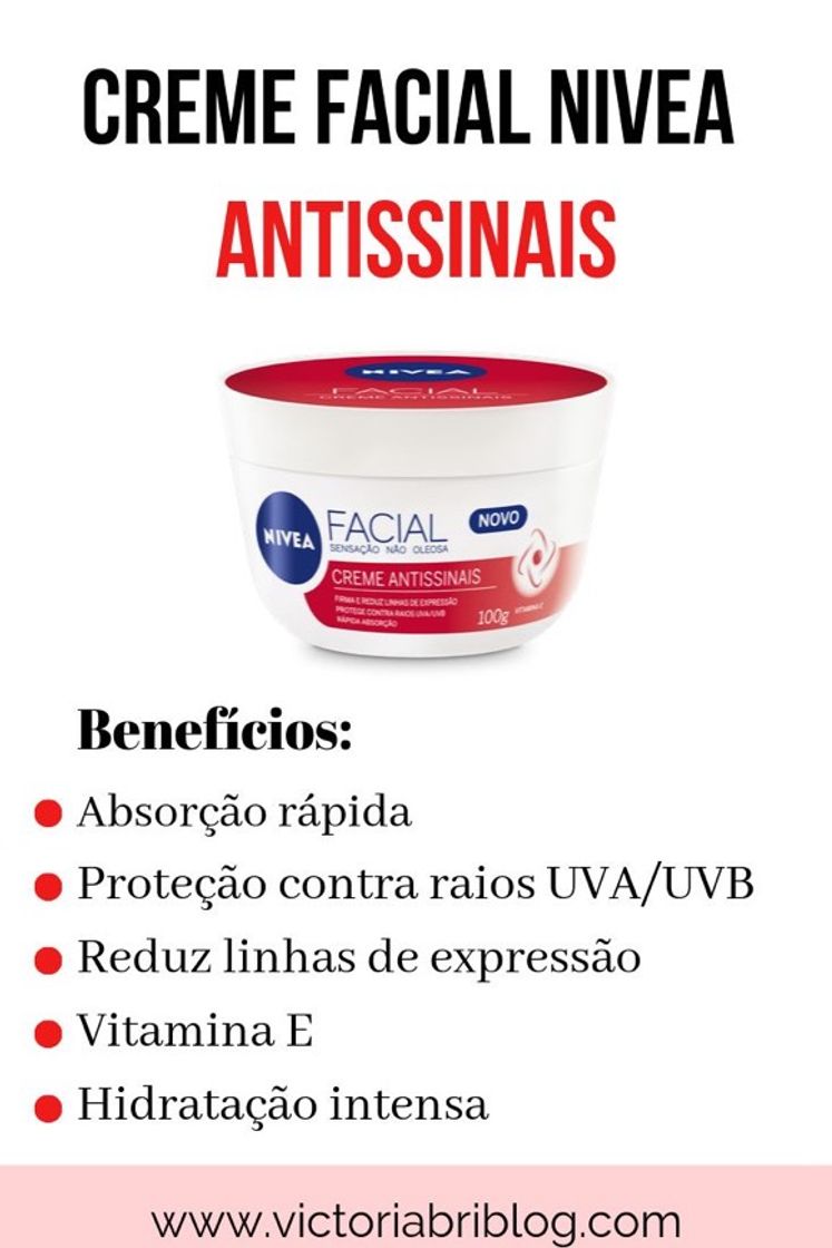 Moda Creme facial Nivea 