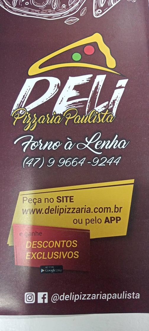 Restaurants Deli Pizzaria Paulista