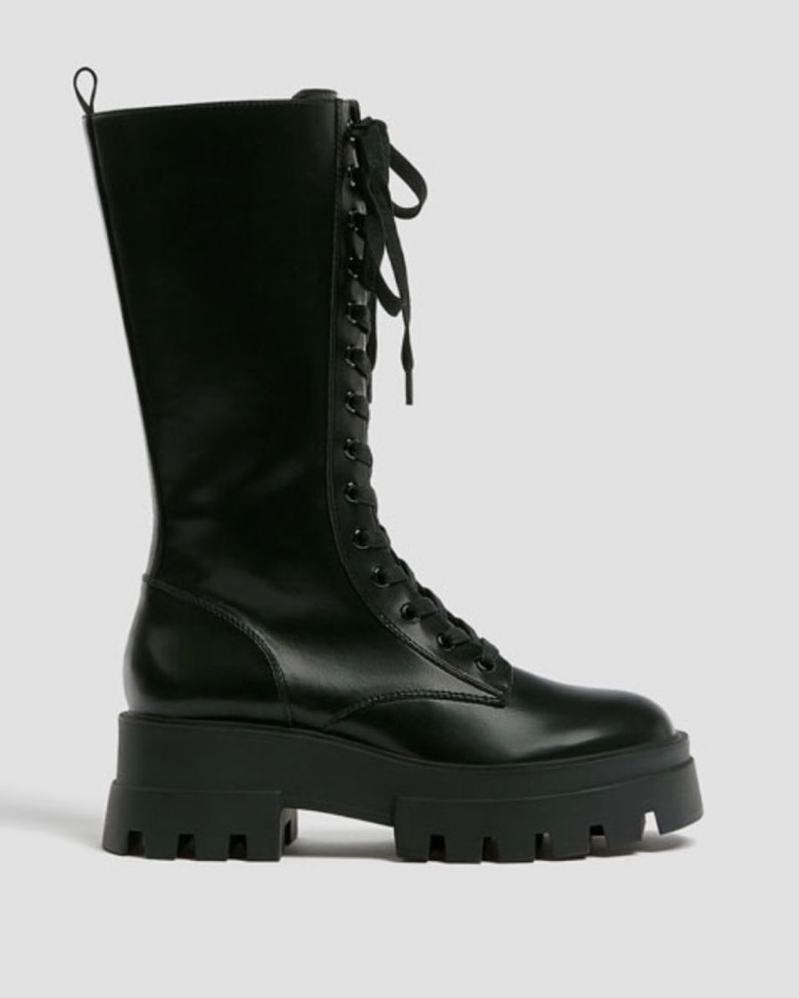 Fashion Botas estilo militar 