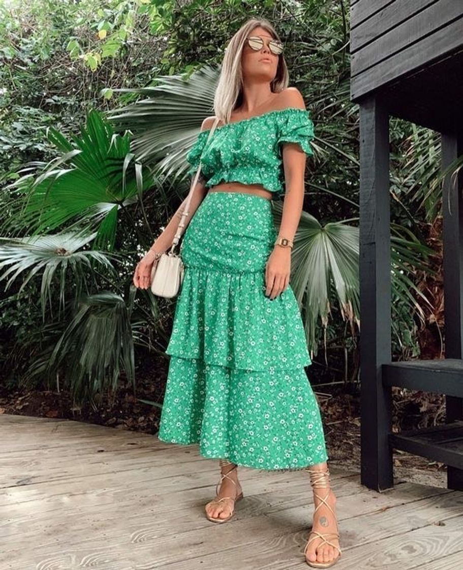 Moda Conjuntinho Verde 💚