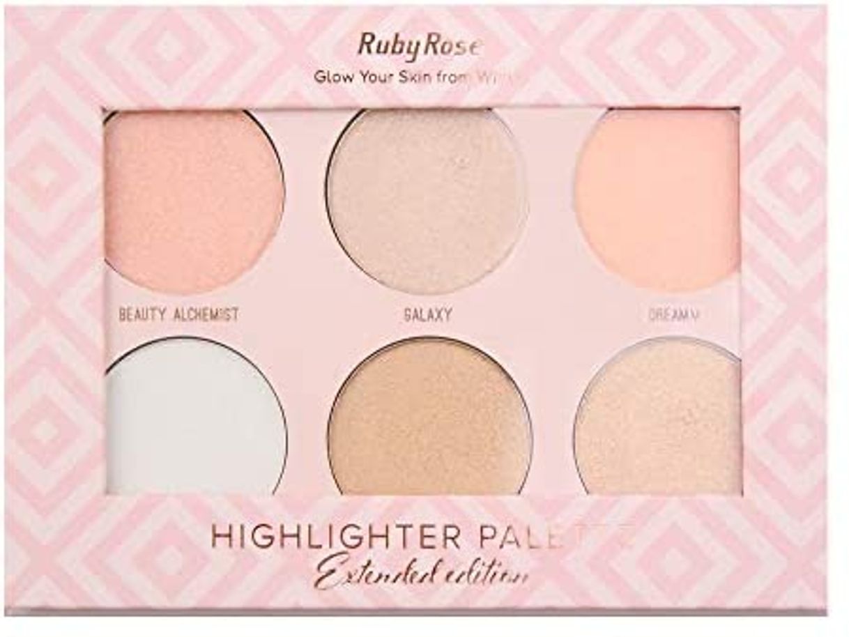 Moda Paleta de Iluminadores Highlighter Palette - Ruby Rose