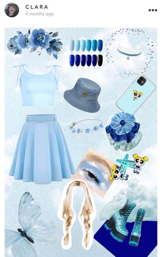 Bubble outfit💙🦋