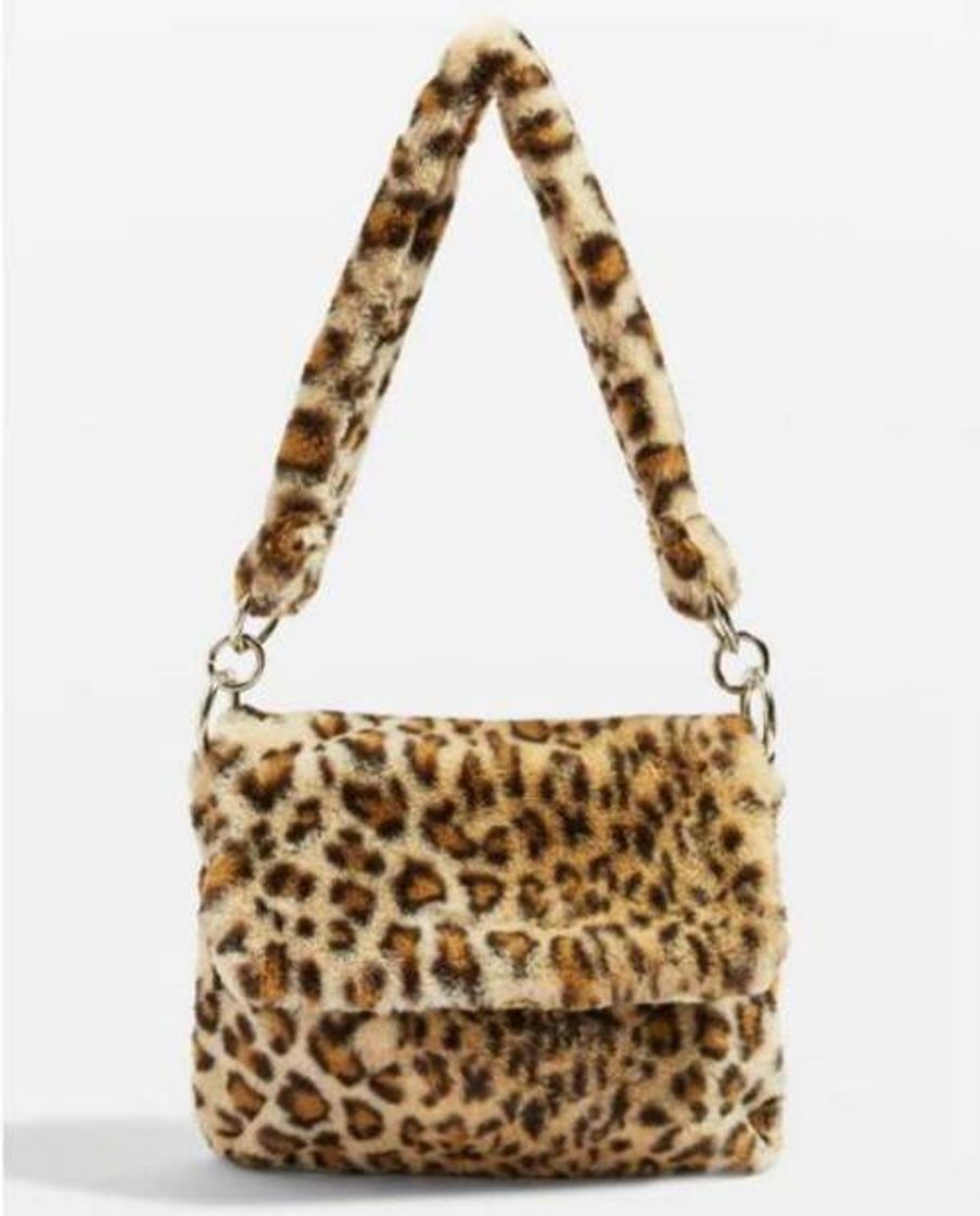 Fashion Bolsa de pele falsa de leopardo lola