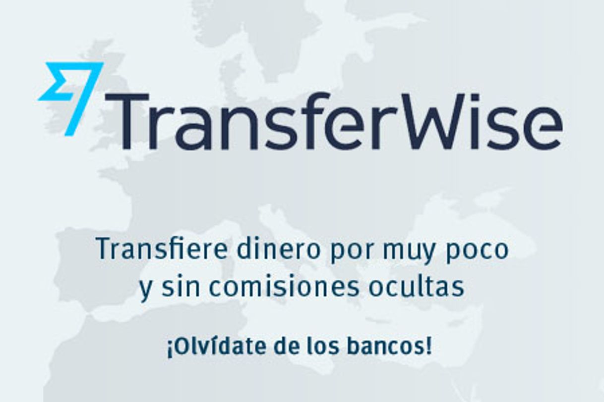 App TRANSFERWISE. Aquí puedes hacer giros internacionales. 