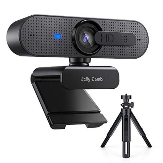 Webcam 1080P Full HD Enfoque automático con Micrófono Estéreo