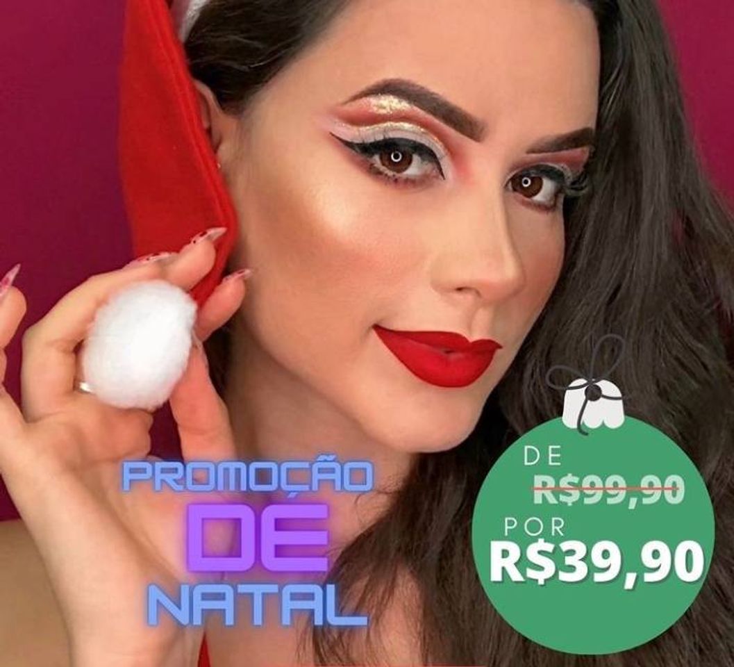 Fashion Curso de Maquiagem na Web 💄por apenas R$39,90 +certificado.