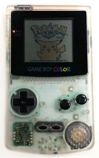 Consola Nintendo Game Boy Color Transparente Clear