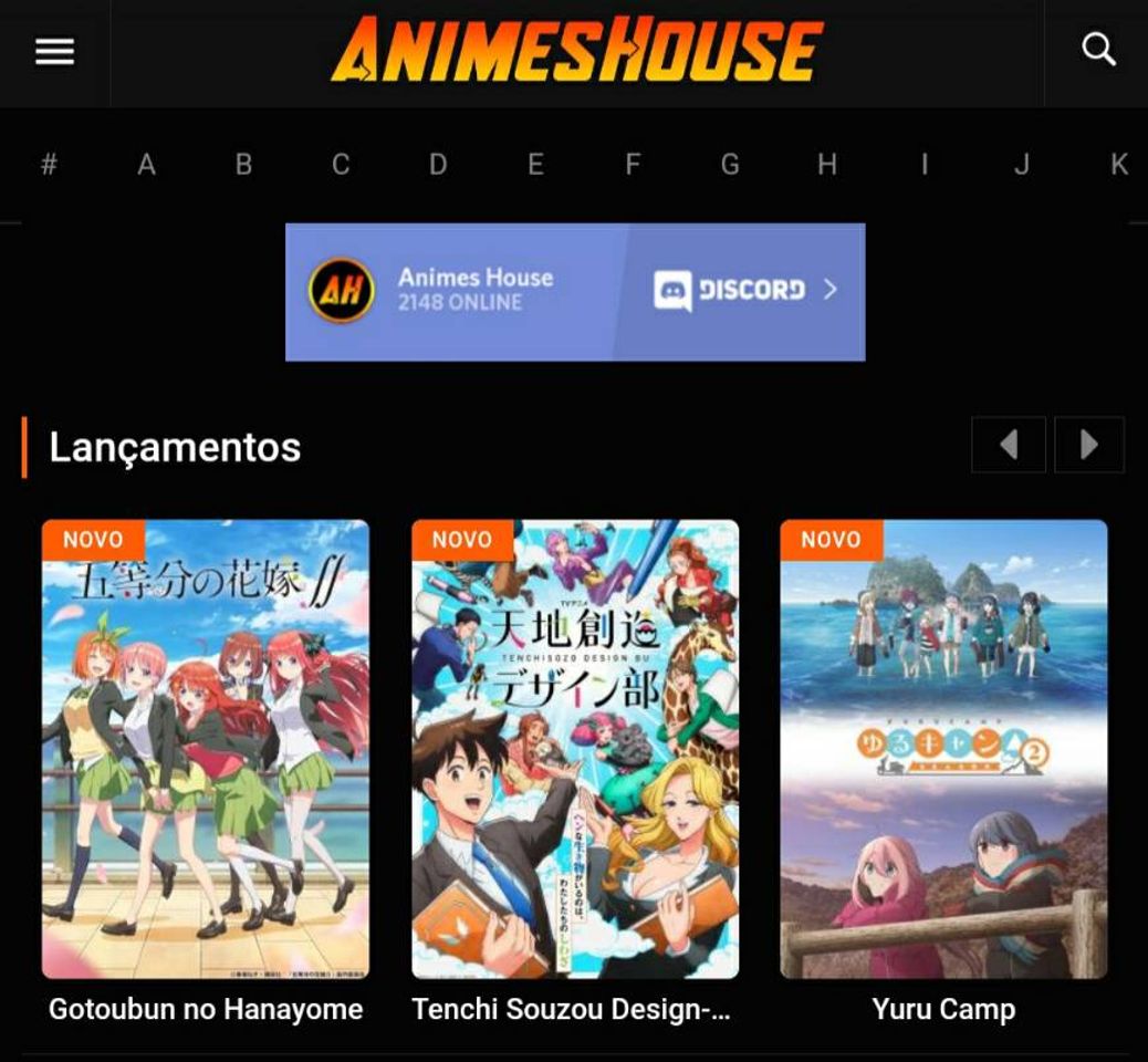 Social Animes House – Animes Online em FHD, HD e SD com os últimos ...