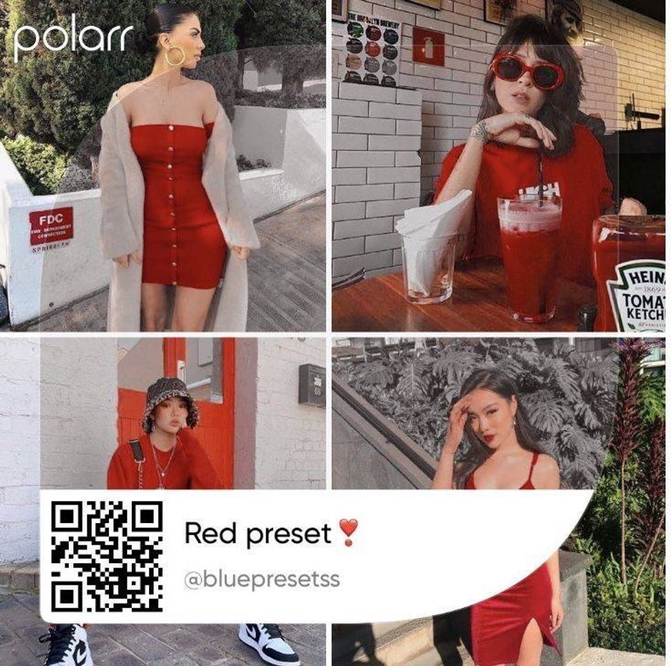 Moda red preset 