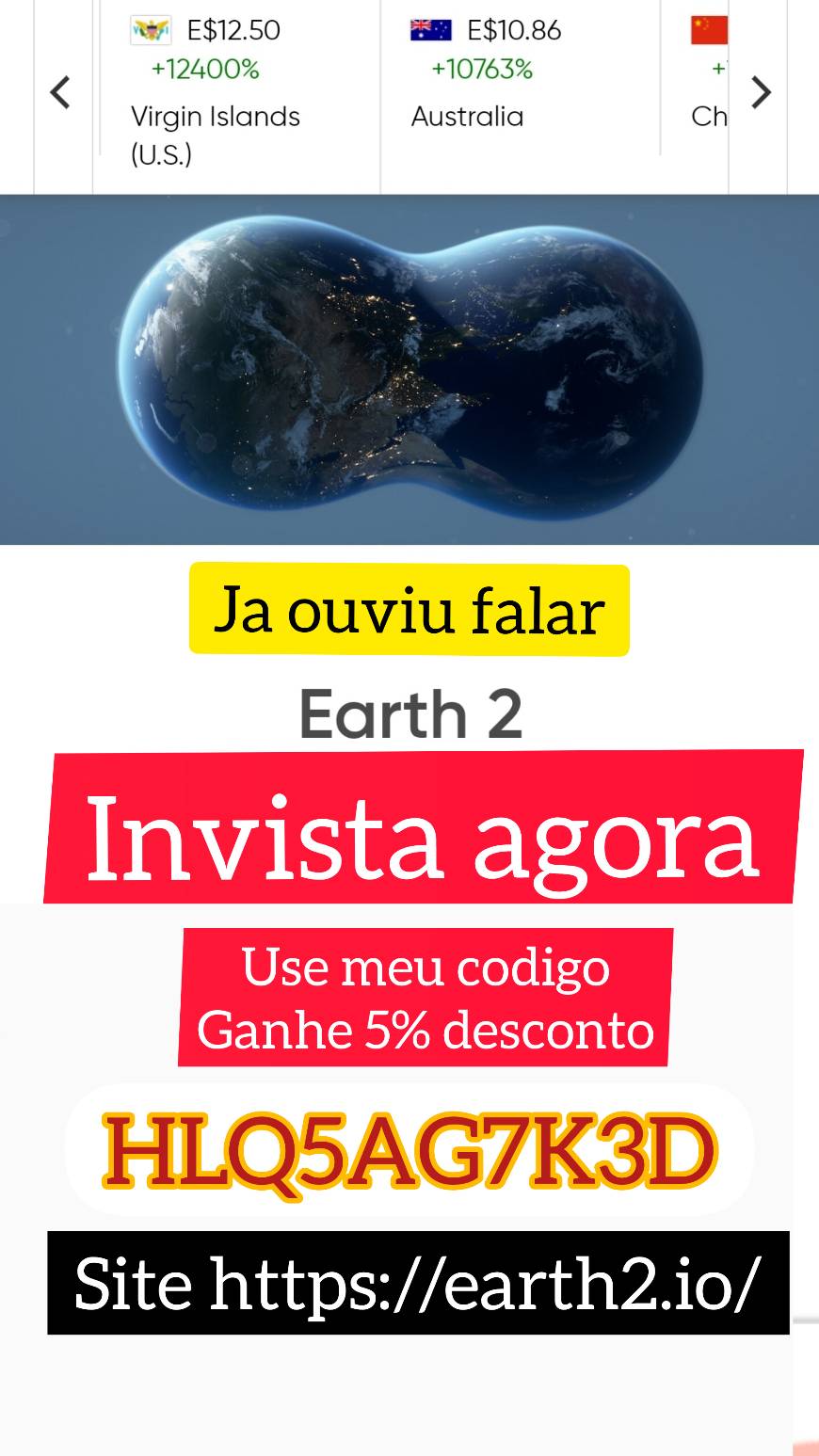 Fashion Ja ouviu falar no Terra 2 esta e a hora de investir 