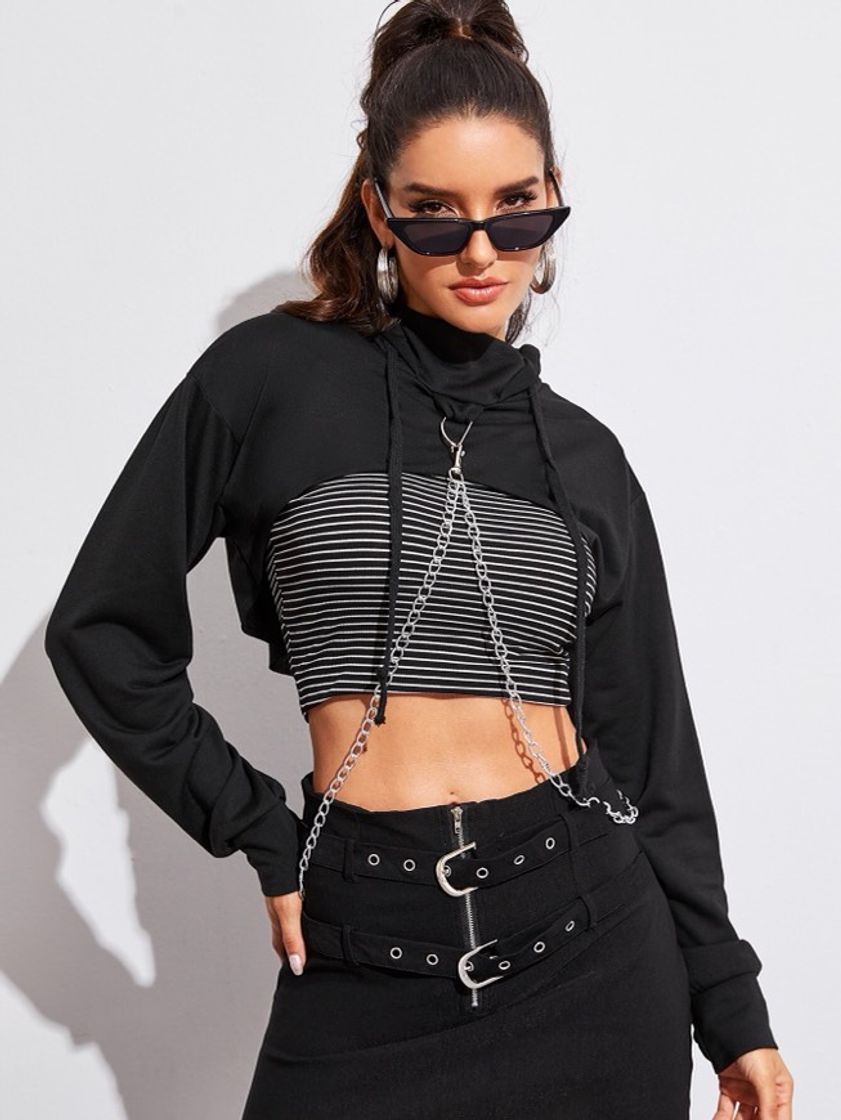 Moda SHEIN Corte Fora Simples sexy Conjunto de biquíni