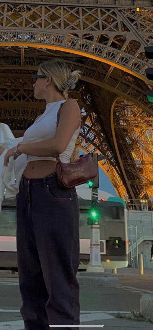 Bolso granate