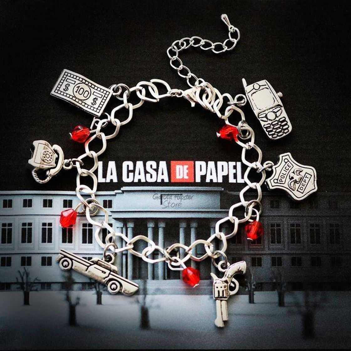 Fashion Pulseira La Casa De Papel