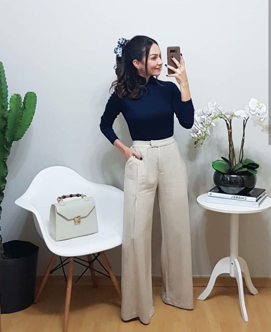 Fashion Calça pantalona