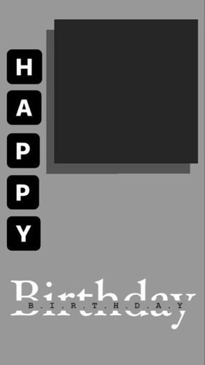 Stories de aniversário insta 