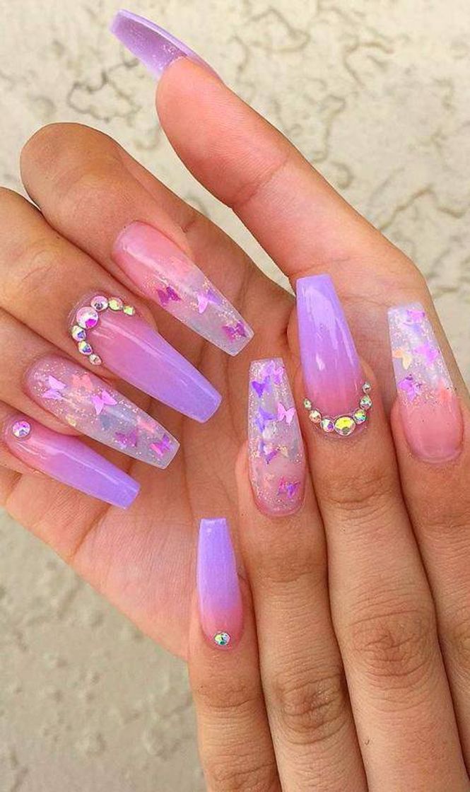 Moda Unhas purple💅