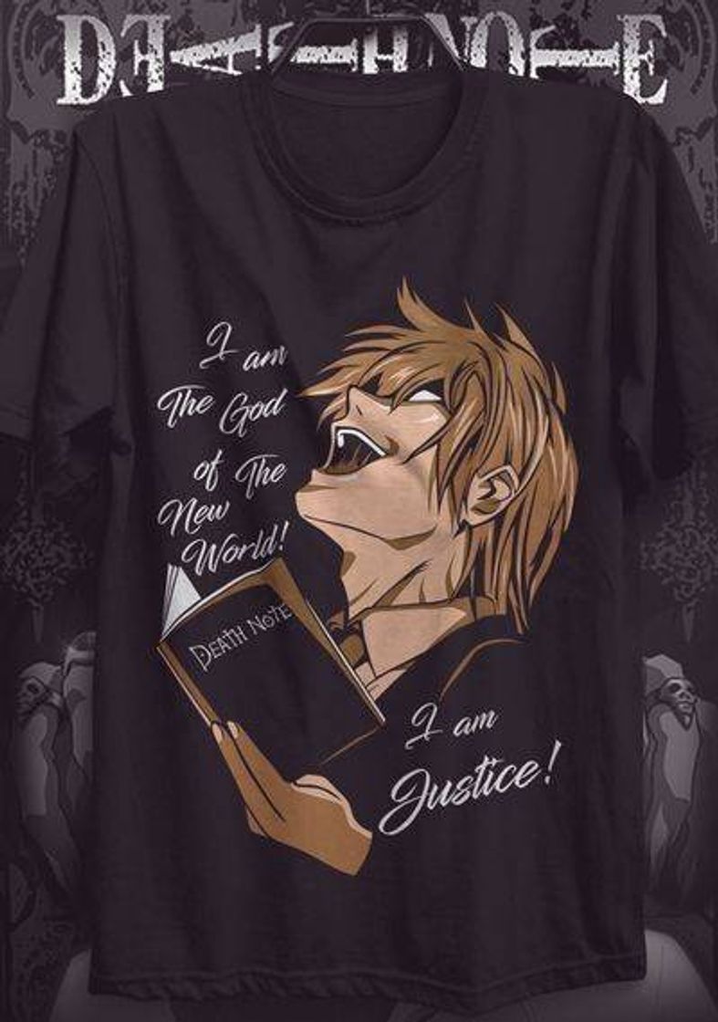 Fashion Camisa do Light Yagami