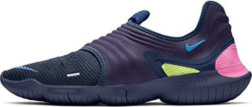 Nike Free RN Flyknit 3.0, Zapatillas de Atletismo para Hombre, Multicolor