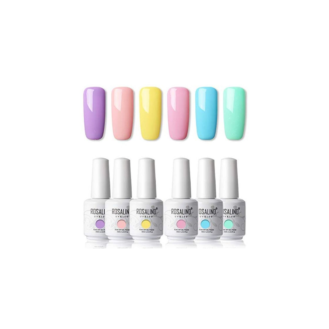 Product ROSALIND 15ml Esmaltes Semipermanentes de Uñas en Gel UV LED